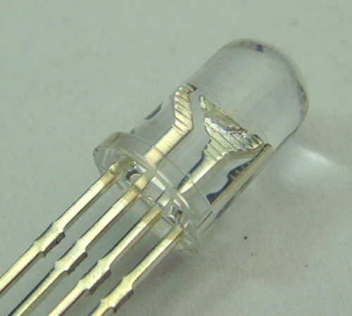 5.0MM四腳全彩發光二極管圖片